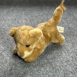 Vintage Lion Habitat MGM Grand Las Vegas Plush Stuffed Realistic Animal Soft SML